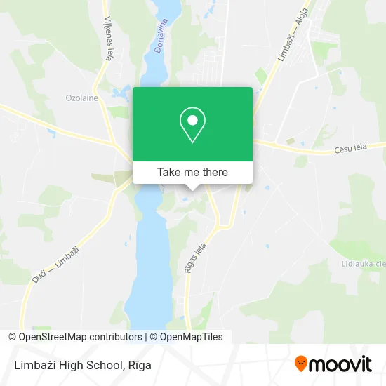 Limbaži High School map