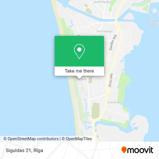 Siguldas 21 map