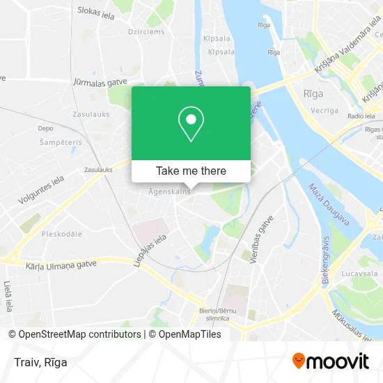 Traiv map