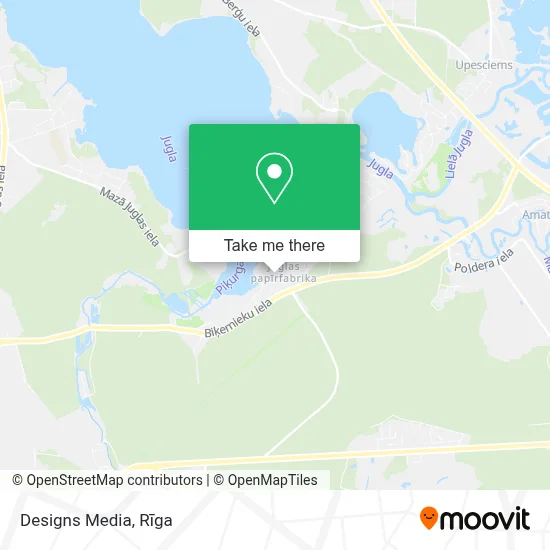 Designs Media map