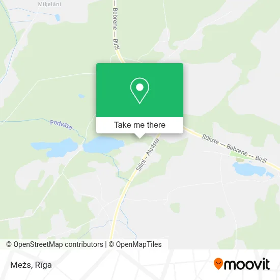Mežs map