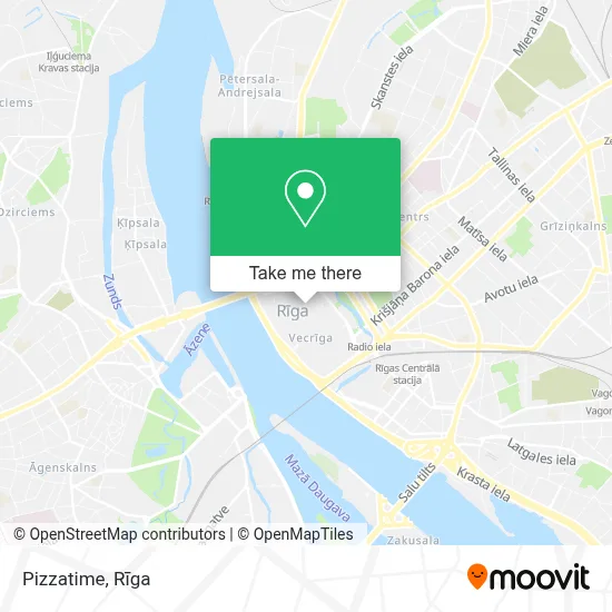 Pizzatime map