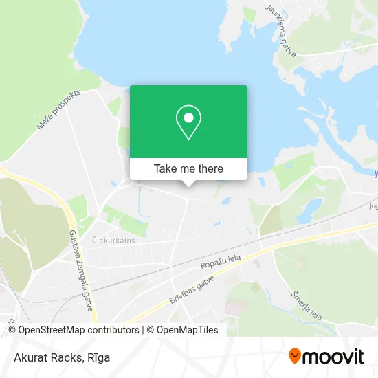 Akurat Racks map