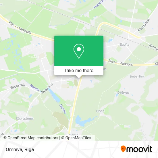 Omniva map