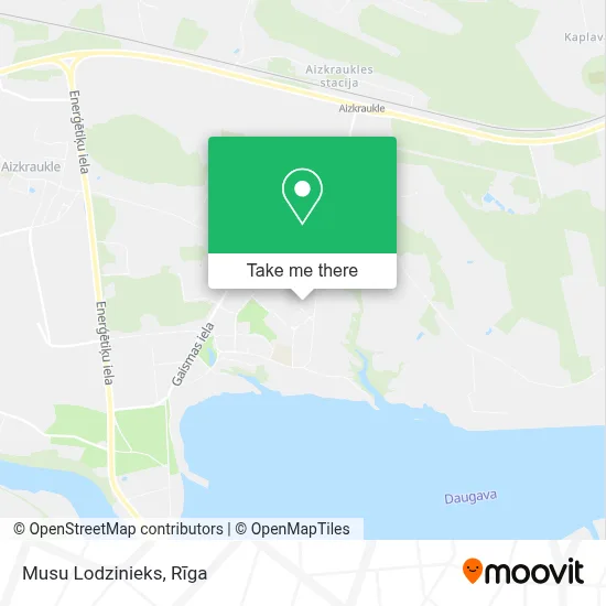 Musu Lodzinieks map