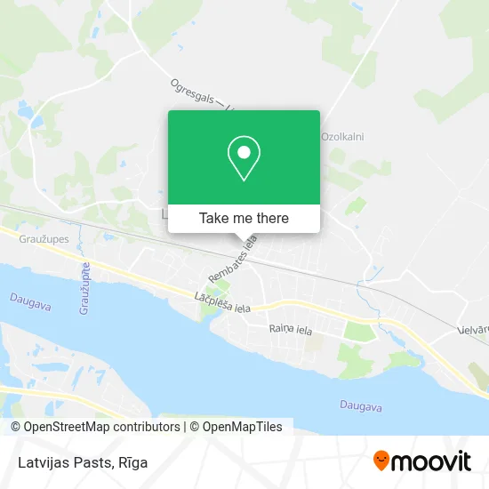 Latvijas Pasts map