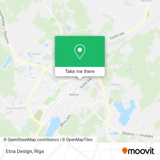 Etna Design map