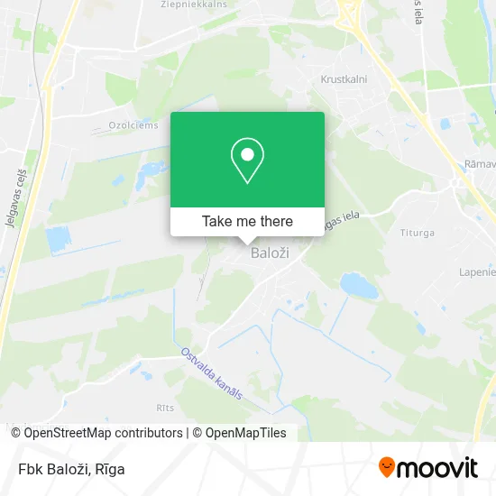 Fbk Baloži map