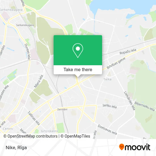 Nike map