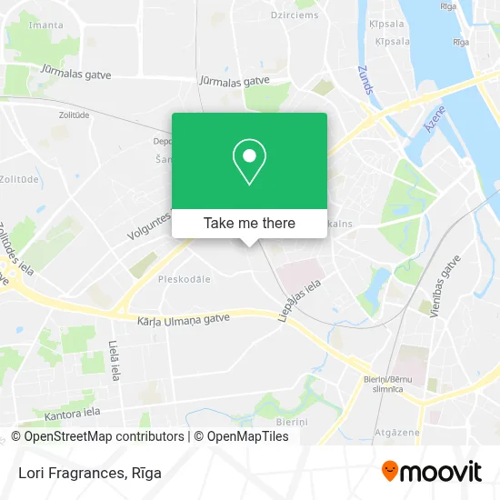 Lori Fragrances map