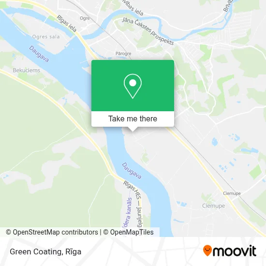 Green Coating map