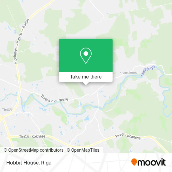 Hobbit House map