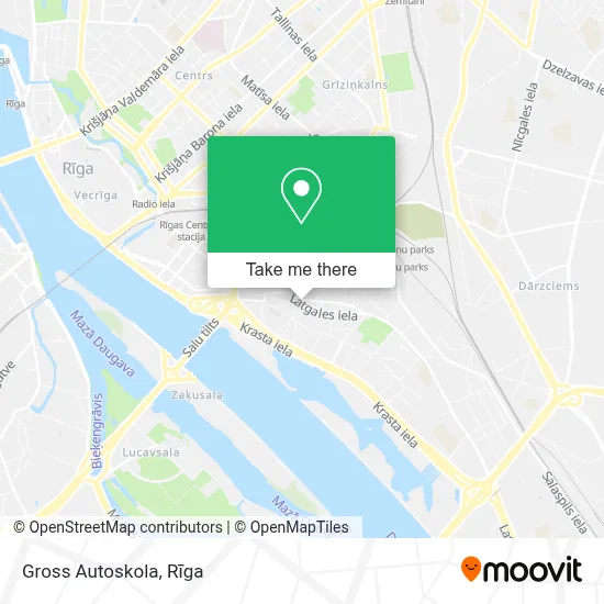 Gross Autoskola map