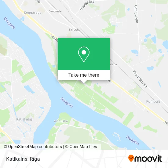 Katlkalns map