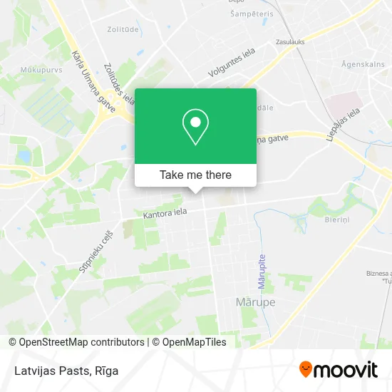 Latvijas Pasts map