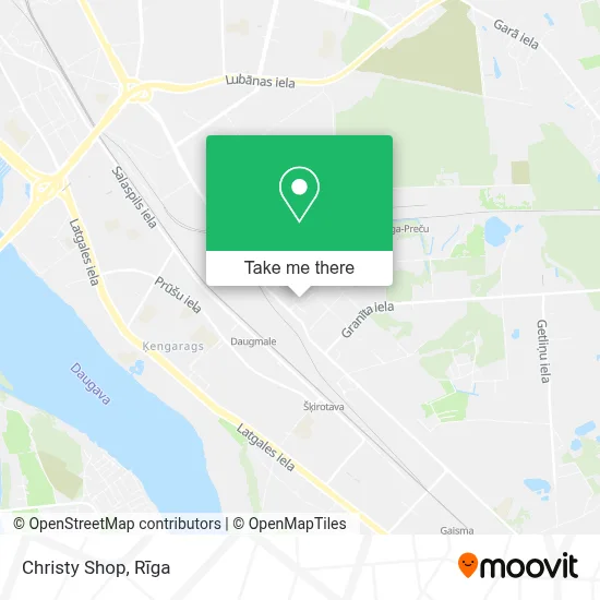 Christy Shop map