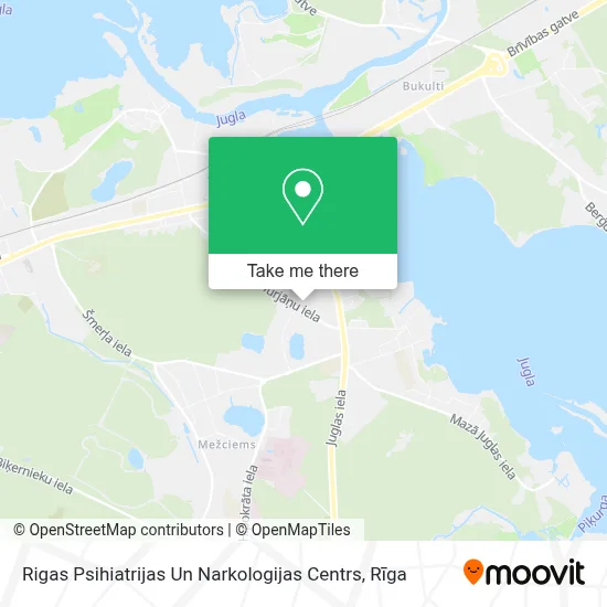 Rigas Psihiatrijas Un Narkologijas Centrs map