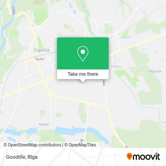 Goodlife map