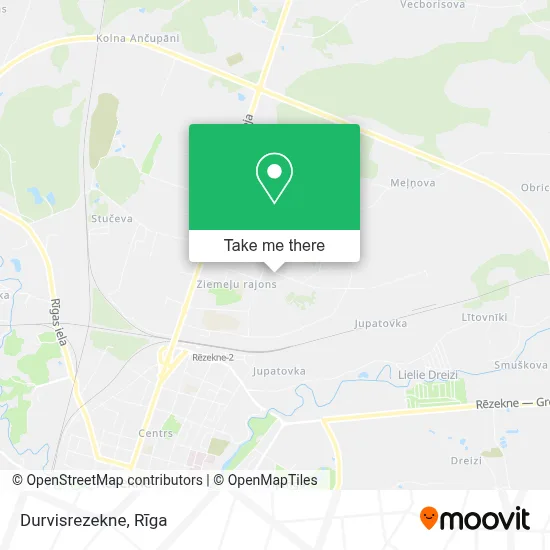 Durvisrezekne map