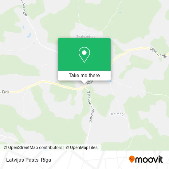 Latvijas Pasts map