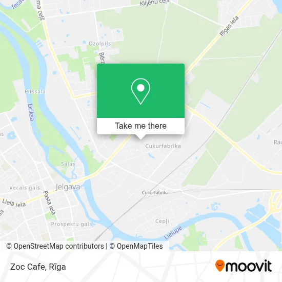Zoc Cafe map