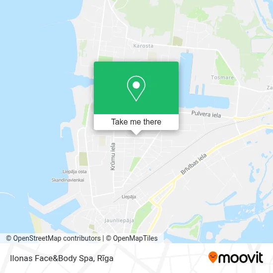 Ilonas Face&Body Spa map