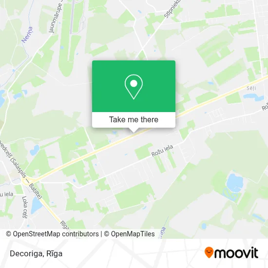 Decoriga map