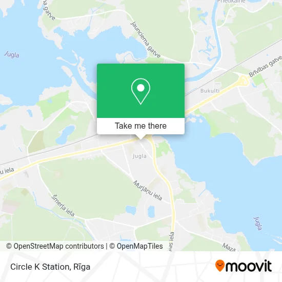 Circle K Station map