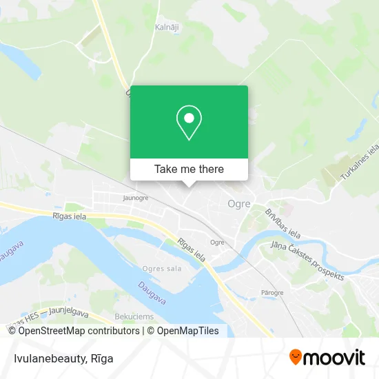 Ivulanebeauty map
