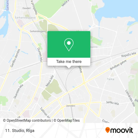 11. Studio map