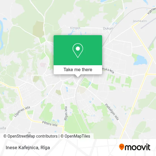Inese Kafejnica map