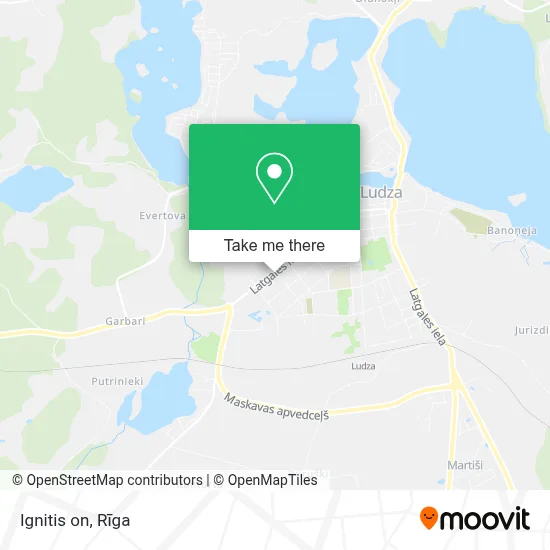 Ignitis on map
