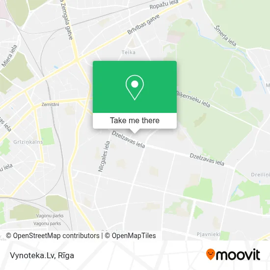 Vynoteka.Lv map