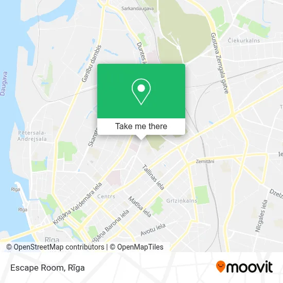 Escape Room map