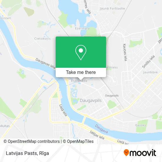 Latvijas Pasts map
