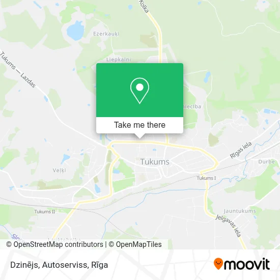 Dzinējs, Autoserviss map