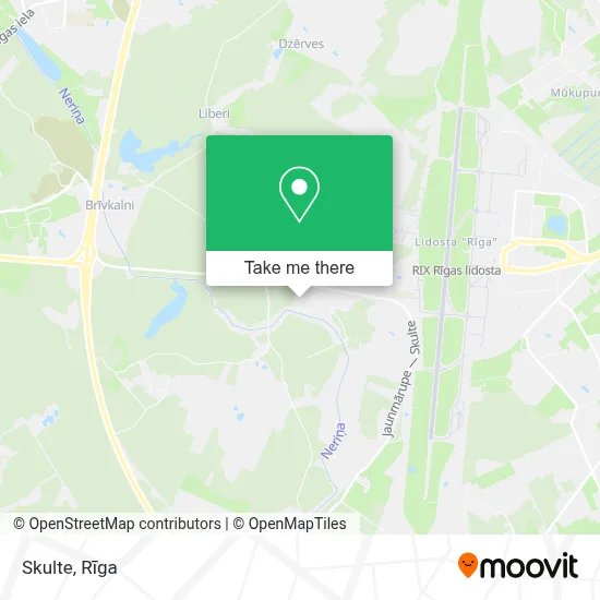 Skulte map