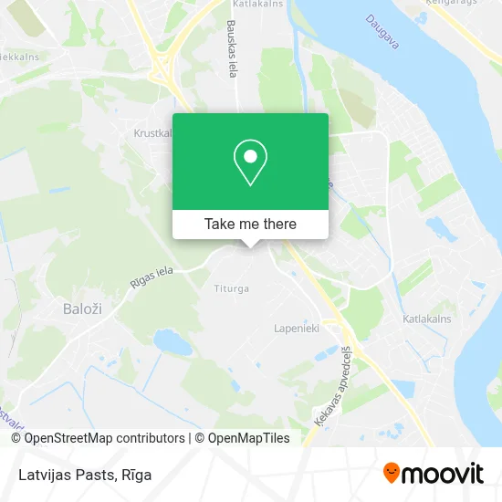 Latvijas Pasts map
