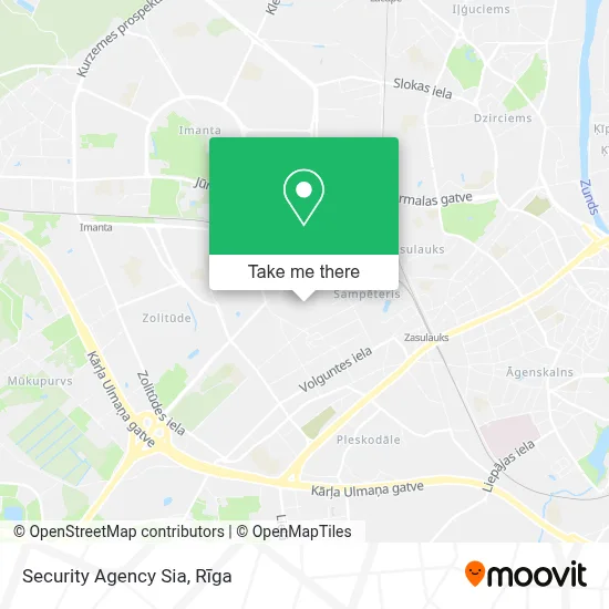 Security Agency Sia map