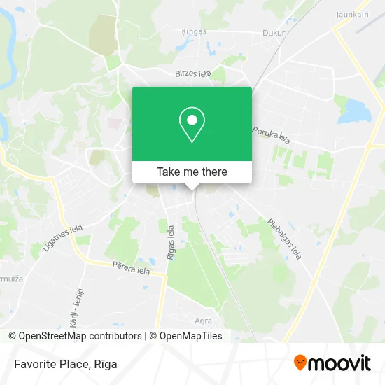 Favorite Place map