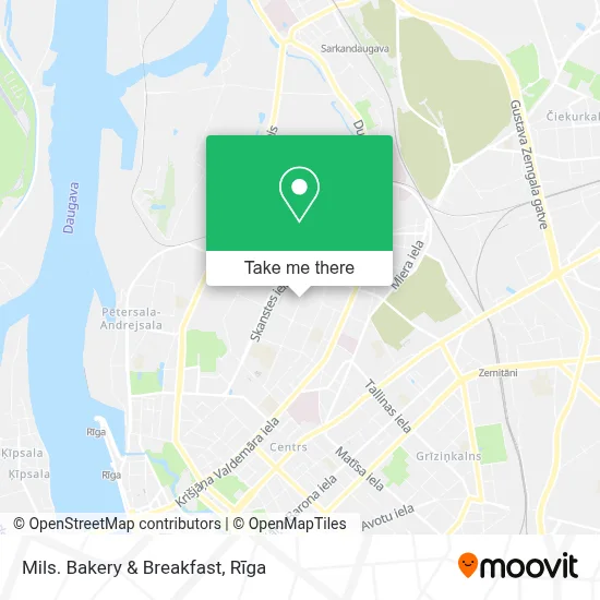 Mils. Bakery & Breakfast map