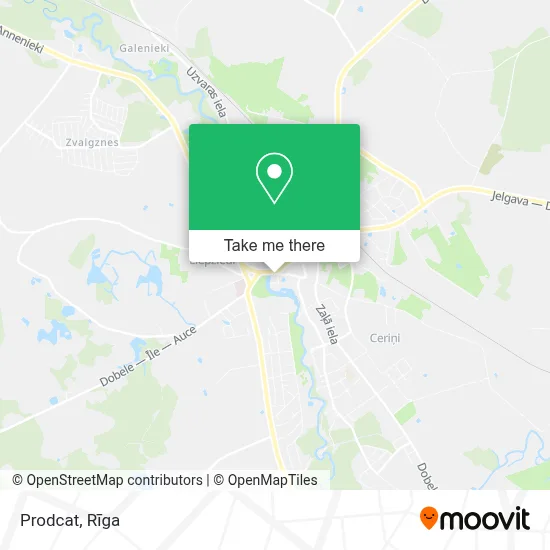 Prodcat map
