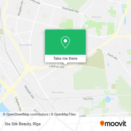 Sia Silk Beauty map