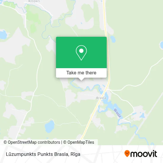 Lūzumpunkts Punkts Brasla map