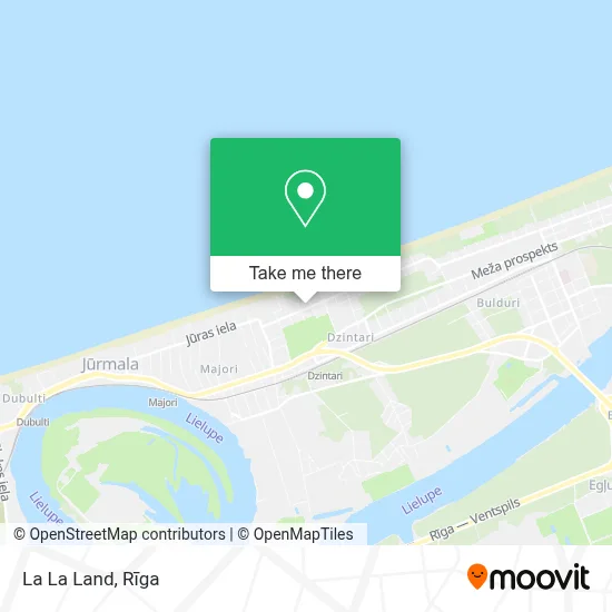 La La Land map