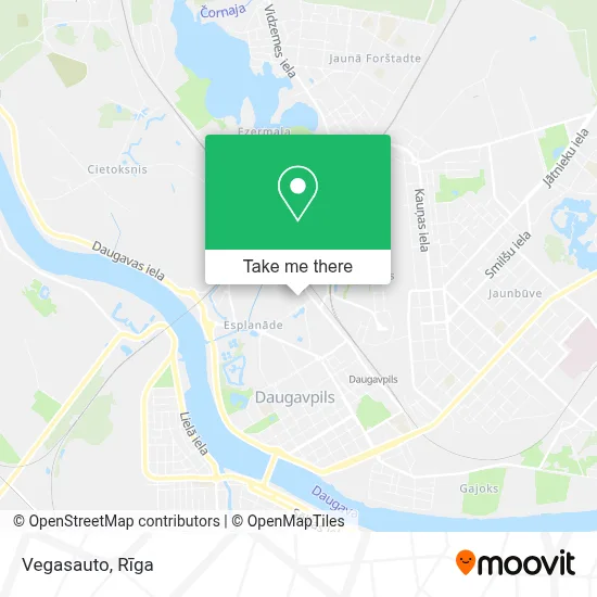 Vegasauto map