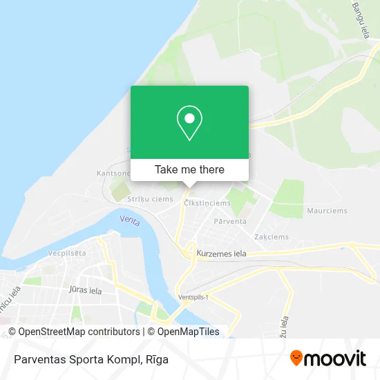 Parventas Sporta Kompl map