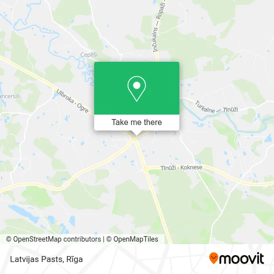 Latvijas Pasts map