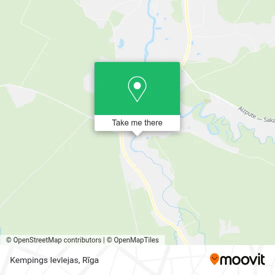 Kempings Ievlejas map