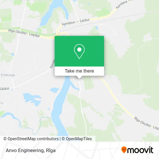 Anvo Engineering map